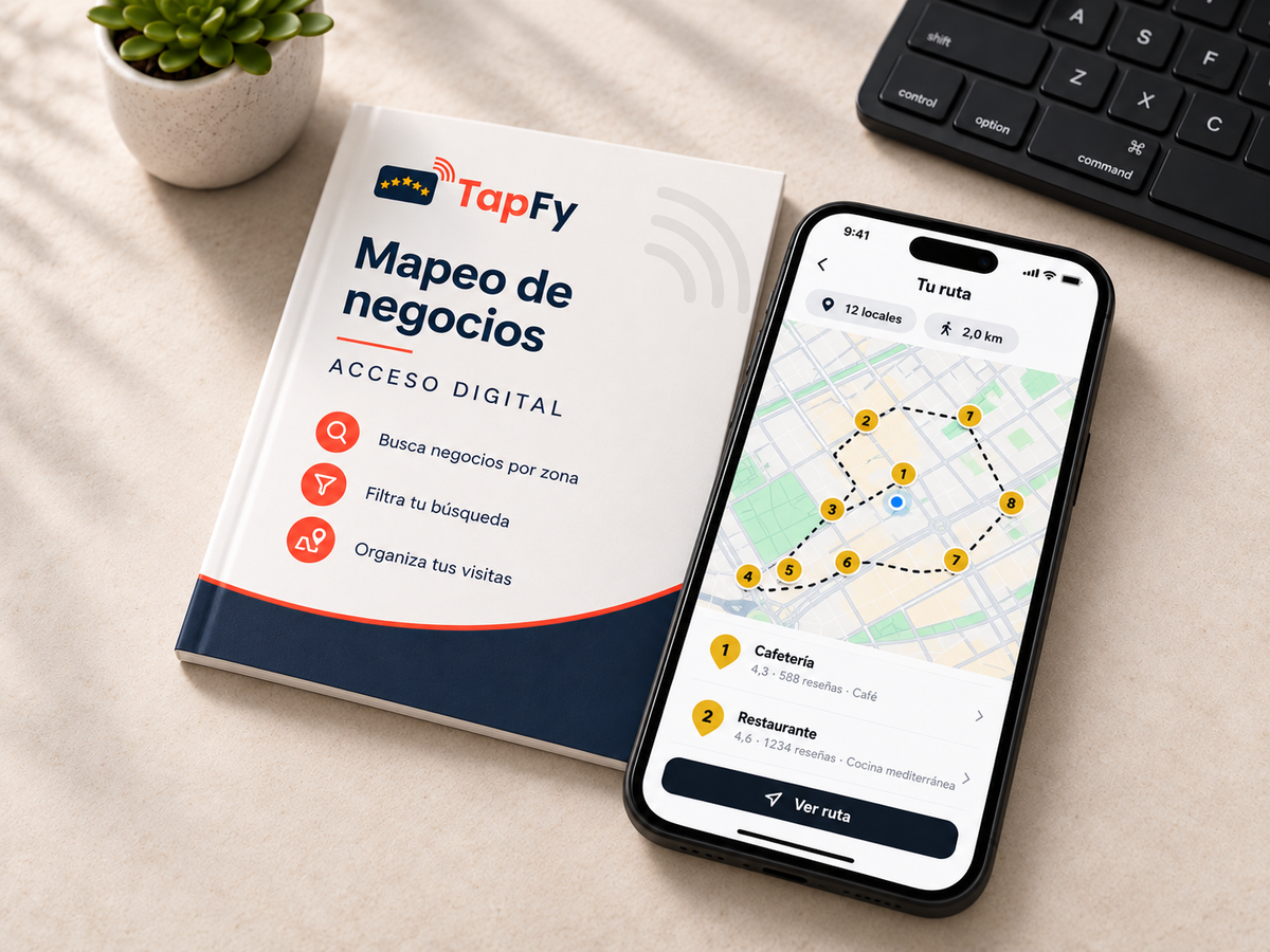 Mapa de Negocios y Ruta de Venta — TapFy