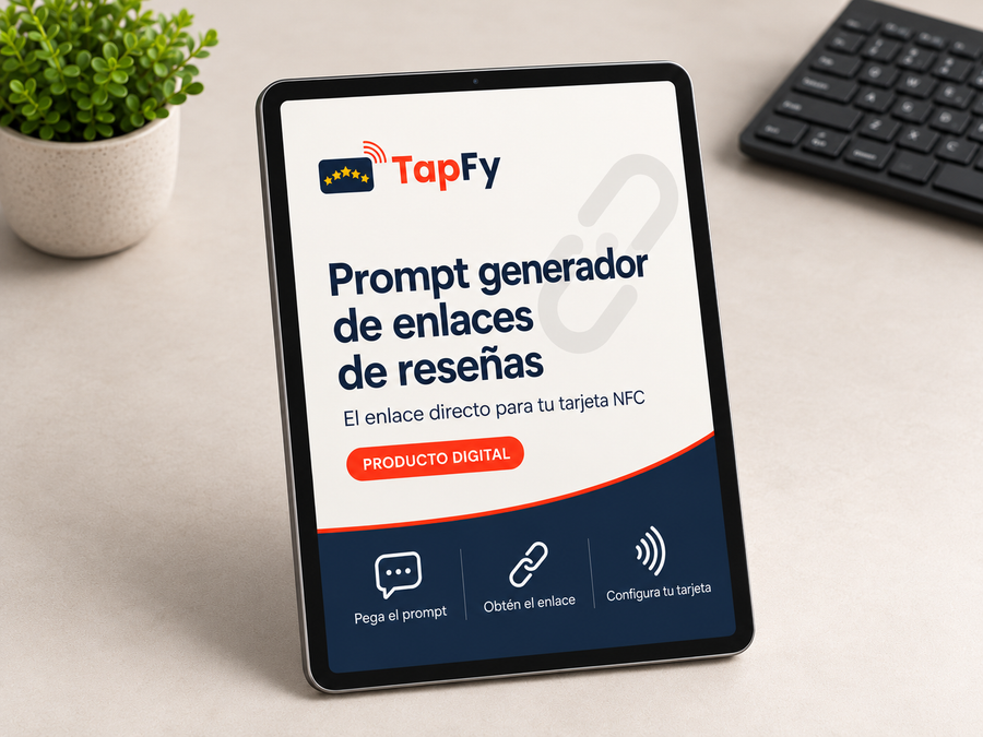 Prompt generador de enlaces de reseñas